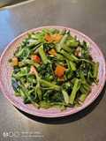 Kangkong and Preserved Tofu