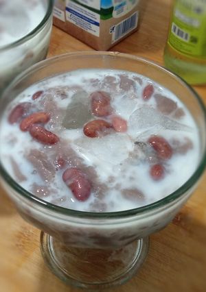 Foto resep Es Kacang Merah [Tips hemat gas dan anti ribet]