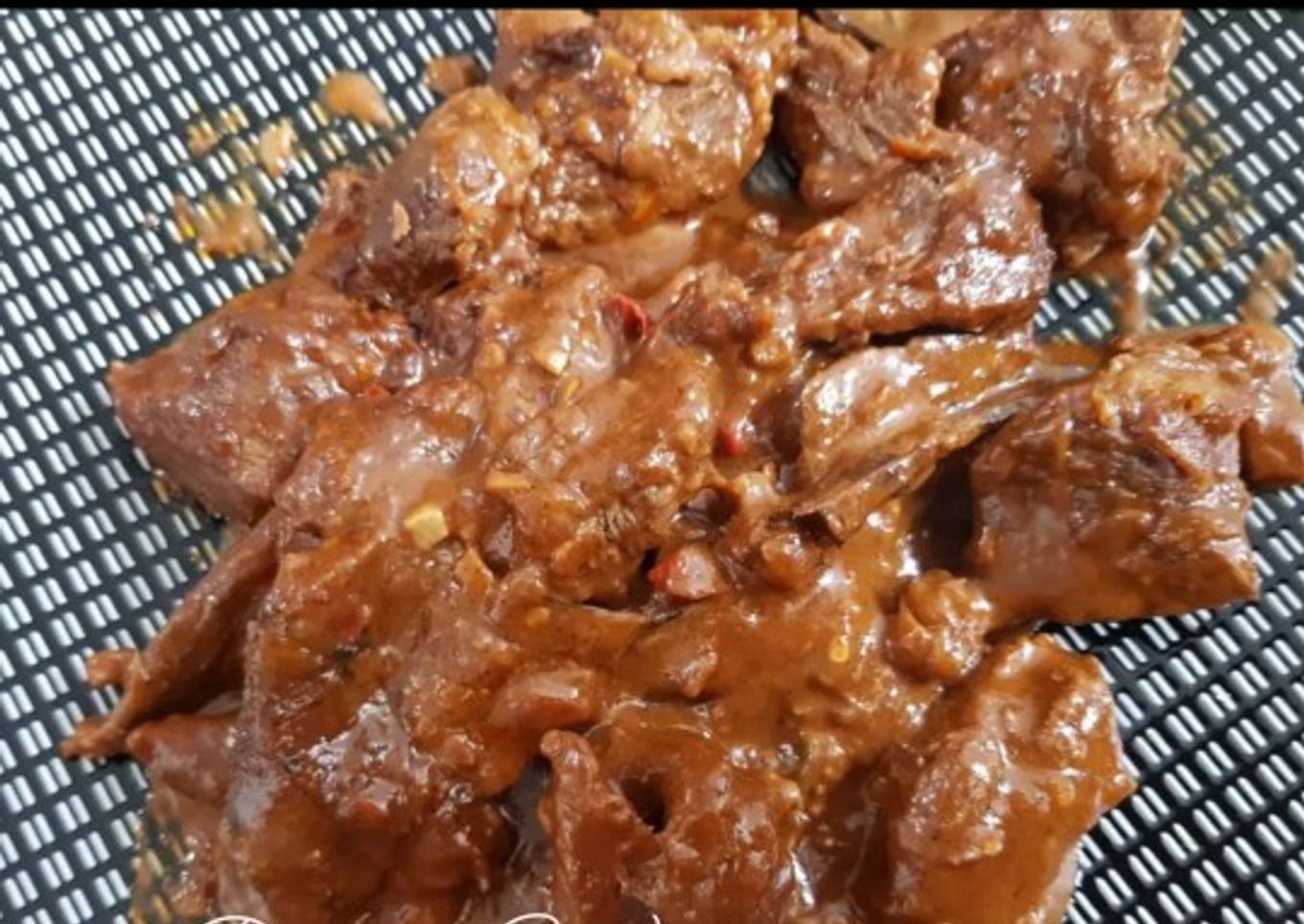 Rendang daging sapi Indofood
