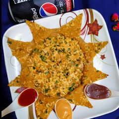 A picture of Paneer cheese paratha.