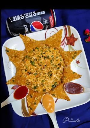 A picture of Paneer cheese paratha.