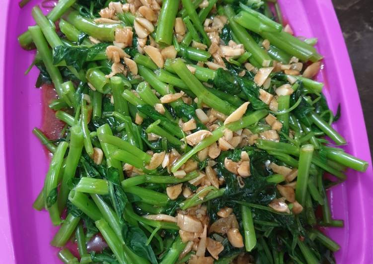 Kiat-kiat memasak Kangkung siram legit