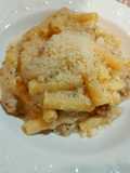 Ziti alla crema di cavolo verza patate e salsiccia
