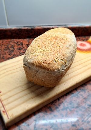Una foto de Pan relleno con semillas