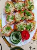ميني بيتزا بالخبز 🍕🍕🥖