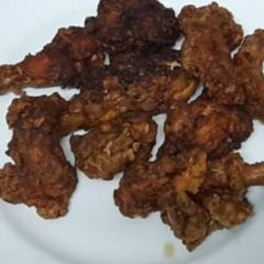 A picture of Chicken fried.