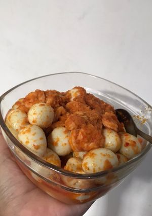 Foto resep Udang Telur Puyuh Balado