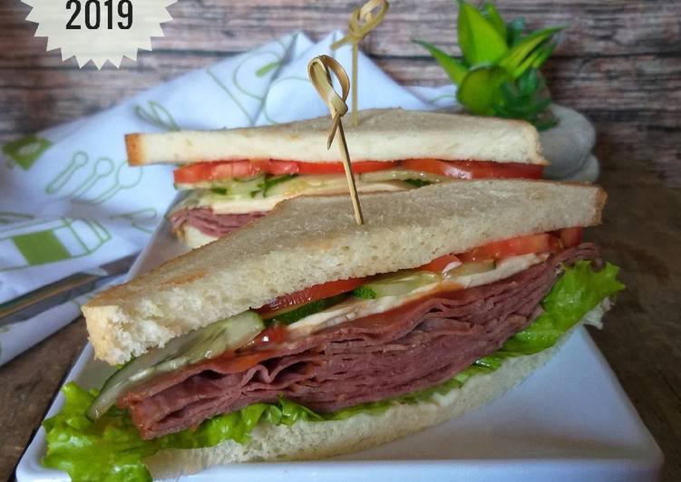Resep Club Sandwich yang Enak