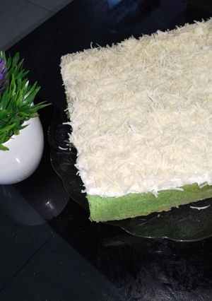 Foto resep Bolu pandan keju