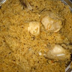 A picture of Chicken pilau #authors marathon.