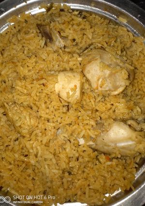 A picture of Chicken pilau #authors marathon.