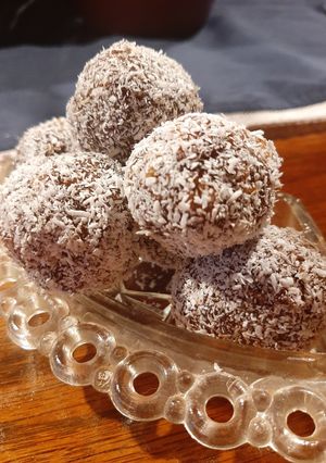 Una foto de Trufas de vainilla