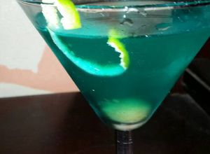 Una foto de Blue martini