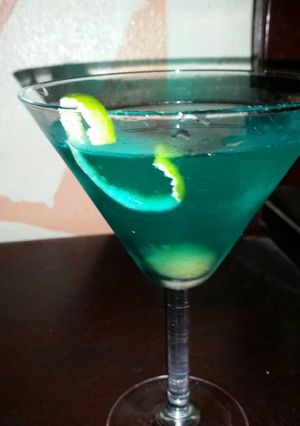 Una foto de Blue martini