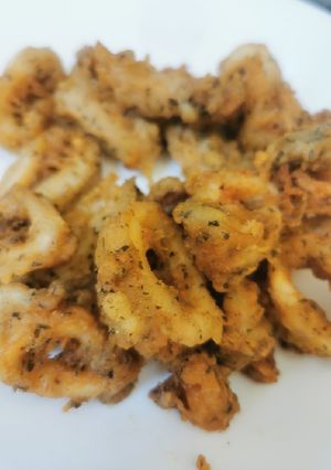 Foto resep Fried Cajun calamari