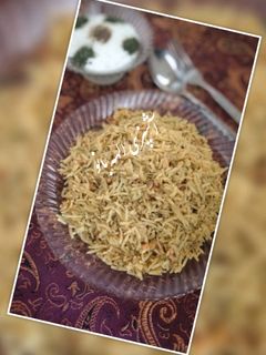 عکسی از دستور لوبیا پلو