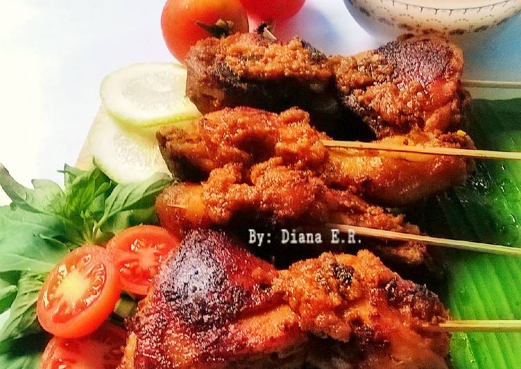 Resep Ayam Bakar/Panggang Teflon ala Nasi Tumpeng #prRamadhan_palingkaporit Enak Banget
