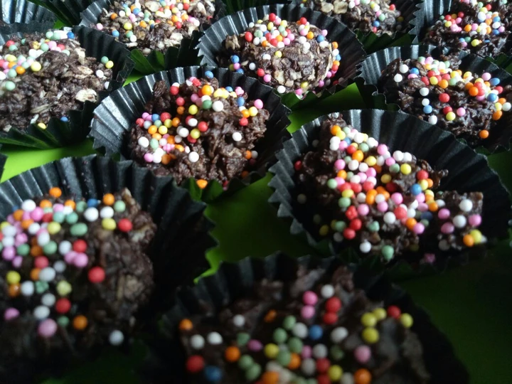Cara Mudah Membikin Resep Choco oat meal sprinkles yang Enak Banget Anti Ribet, Bisa Manjain Lidah
