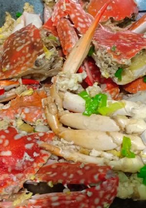 Foto resep 5 Kepiting kuah telur ayam