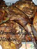 Roasted Guinea fowl parts