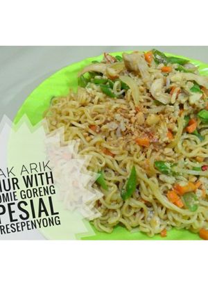 Foto resep Orak Arik Jamur with Indomie Goreng #warisanibu