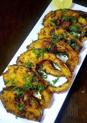 A picture of Rohu Fish Fry Recipe.