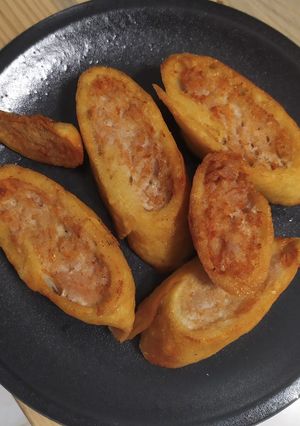 Foto resep Egg chicken roll