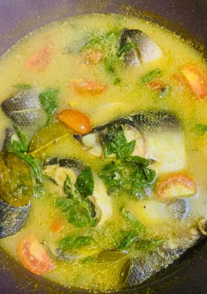 Foto resep Ikan Bandeng Kuah Kuning