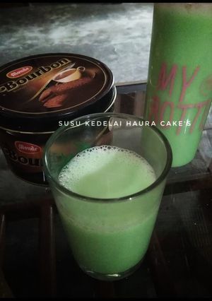 Foto resep Susu Kedelai Pandan