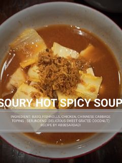 Foto resep Sup asam pedas