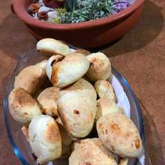 Una foto de Chipa casero