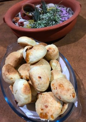Una foto de Chipa casero