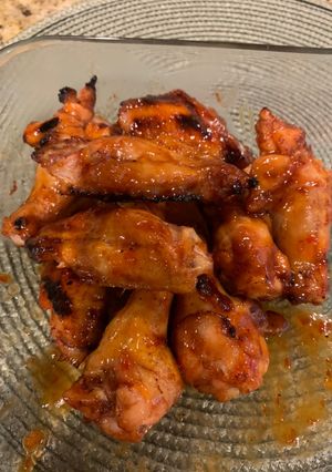 A picture of Grilled Buffalo Wings.