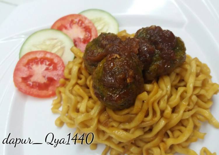 Resep Mie Kecap Bola Sayuran yang Sempurna