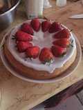 Cake de fresas{草莓蛋糕}