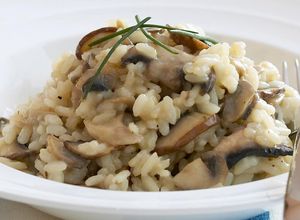 Gombás rizottó recept fotója