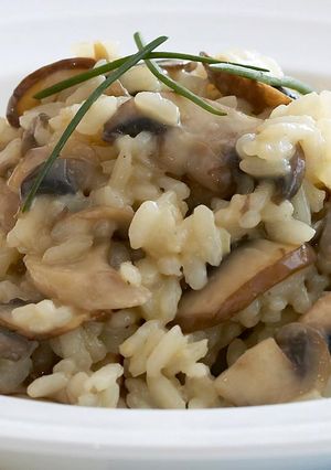 Gombás rizottó recept fotója