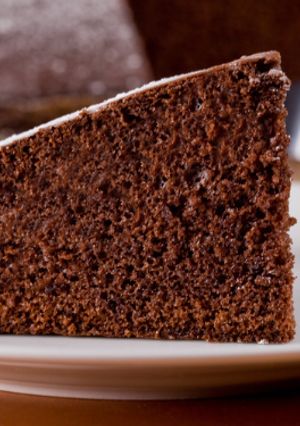 Una foto de Torta húmeda de chocolate