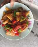 Sườn chay sốt chua ngọt