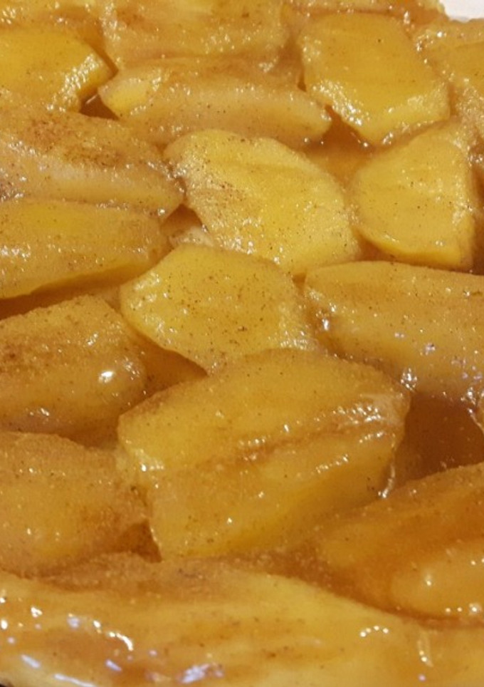 Una foto de Tarta tatin de manzana