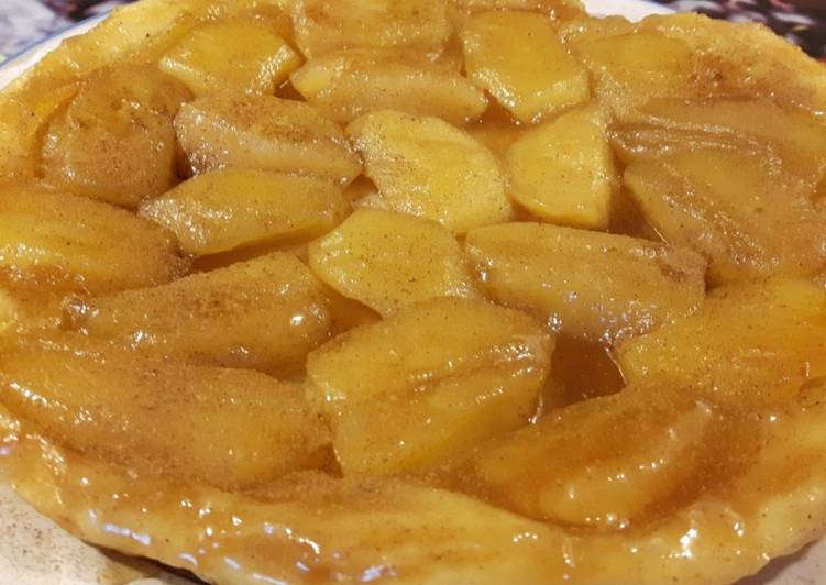 Tarta tatin de manzana