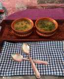 Moong dal Spinach shorba