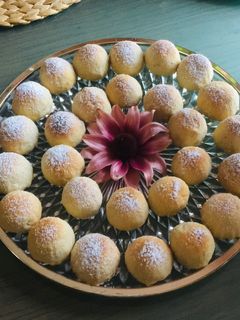 صورة لوصفة كرات المعمول