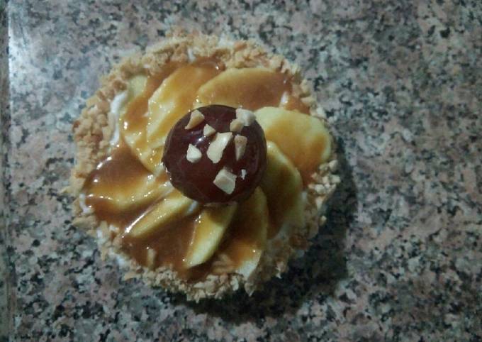 Mini tarte à la sauce toffin et pommes