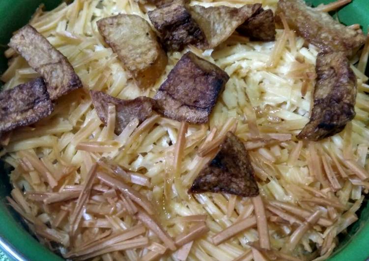 Nasi Panggang Teri Keju