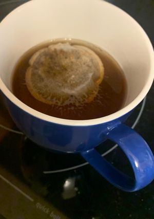A picture of Zapped Tea.