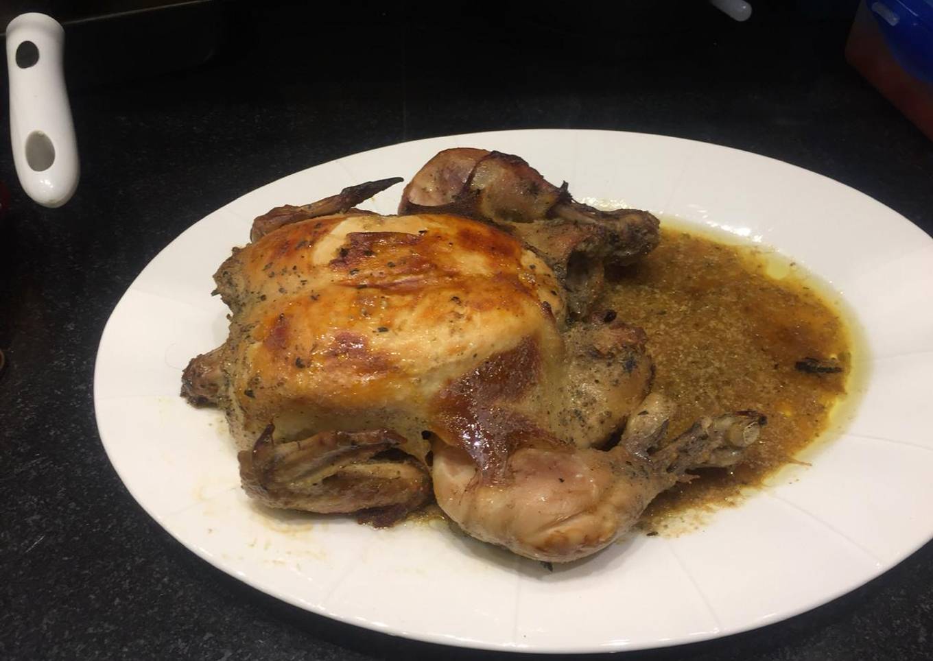 Roasted chicken