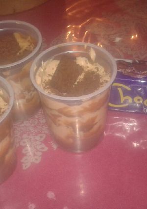 Una foto de Chocotorta en potes 😍