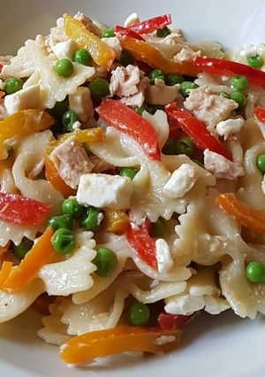 Foto di Pasta fredda,farfalle fantasia
