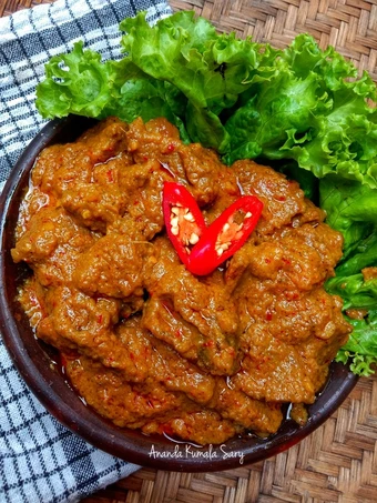 Langkah Mudah untuk Membikin Resep Rendang Daging Sapi yang Uenak Anti Ribet, Bisa Manjain Lidah